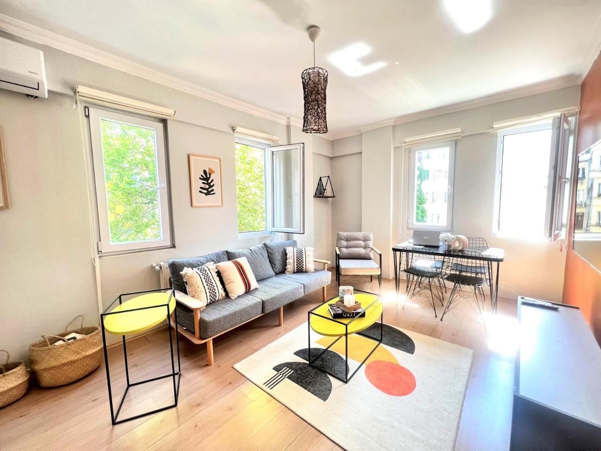 איסטמבול Wonder Homes- Cozy Flat, 2Br, Terrace, Cihangir, Frz3 מראה חיצוני תמונה