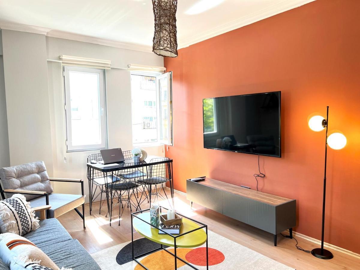 איסטמבול Wonder Homes- Cozy Flat, 2Br, Terrace, Cihangir, Frz3 מראה חיצוני תמונה